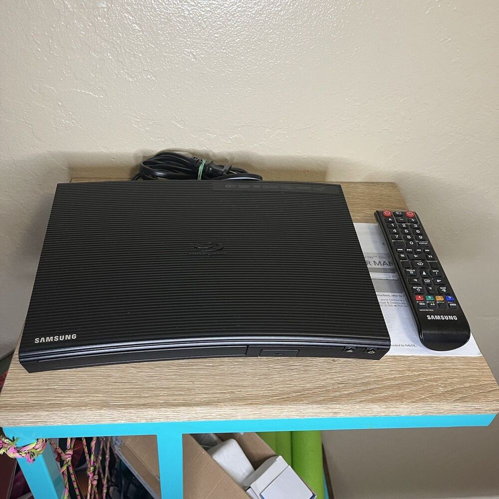 Samsung BD-J5700 Smart Blu-Ray Disc DVD Player Streaming OEM Remote Manual